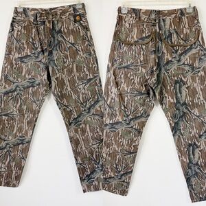 NWOT Vintage Carhartt WU345 Camo Double Knee Hunting Pants 32 X 32